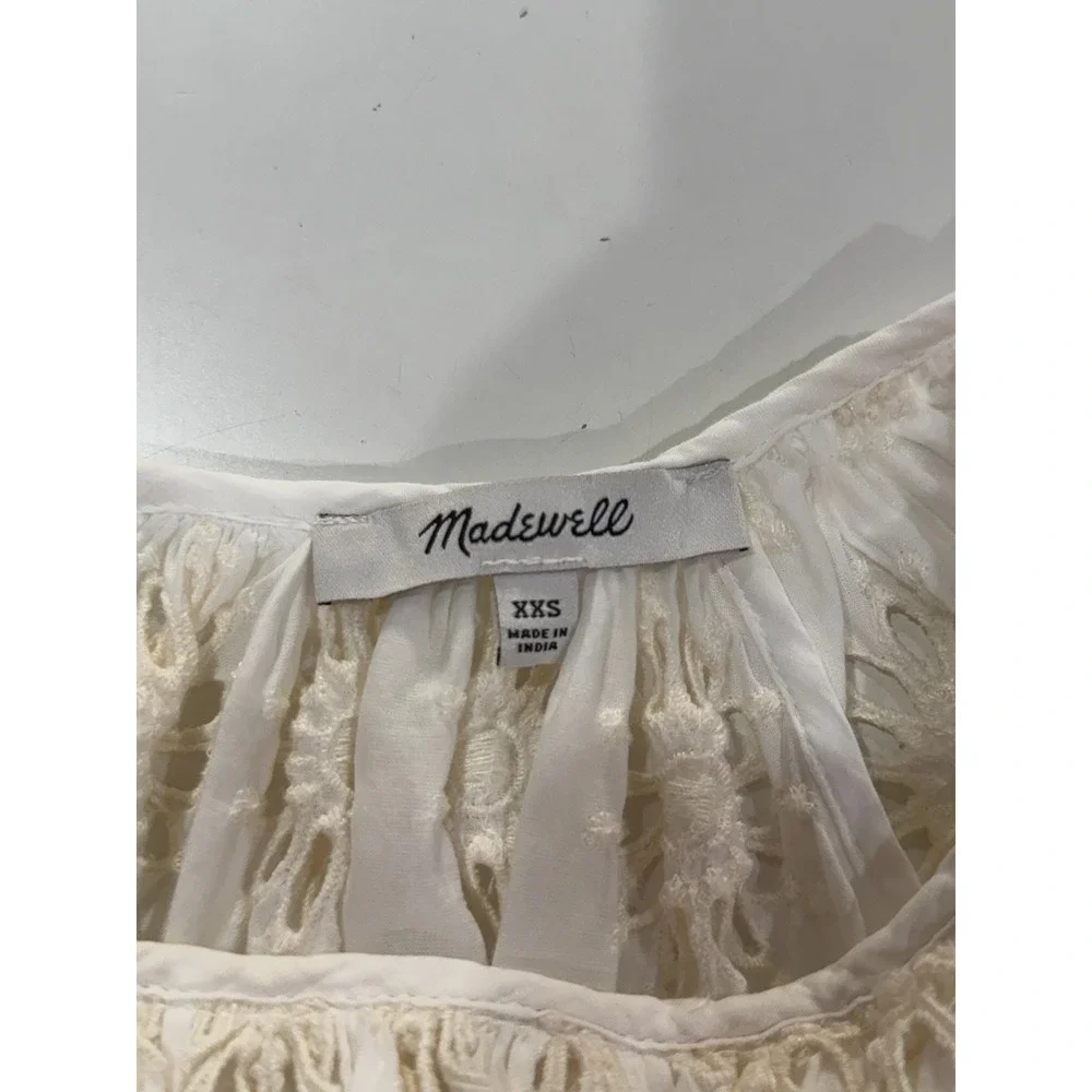 Madewell eyelet puff